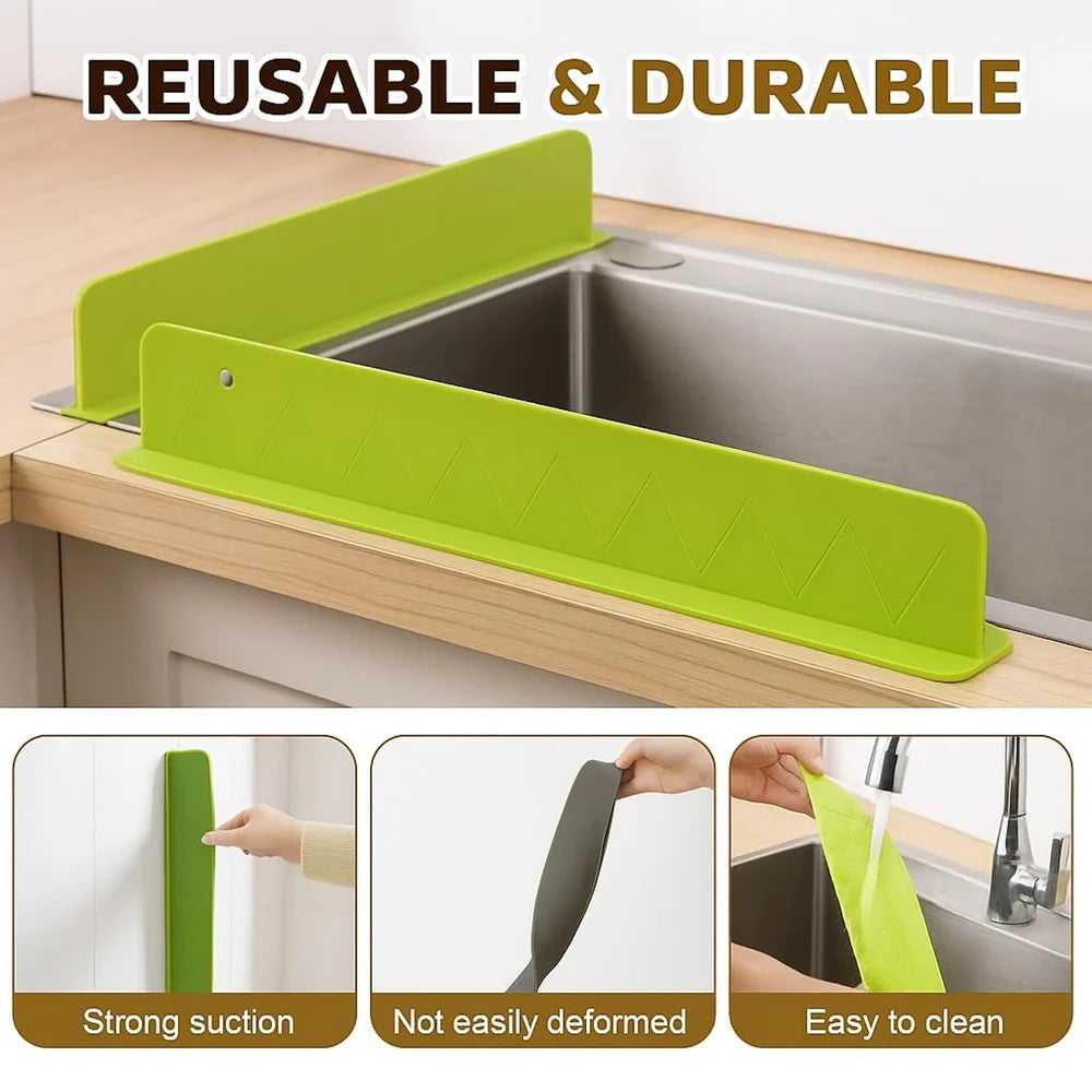 Sink Splash Guard for kitchen.