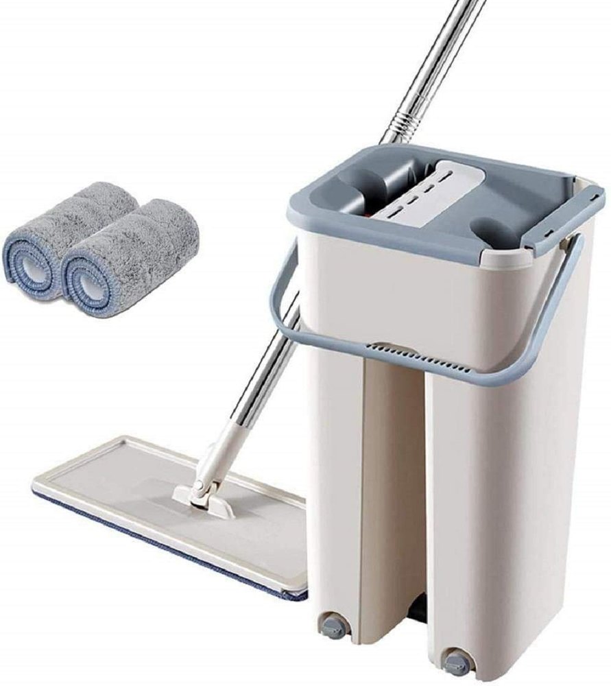 Microfiber Flat mop with bucket