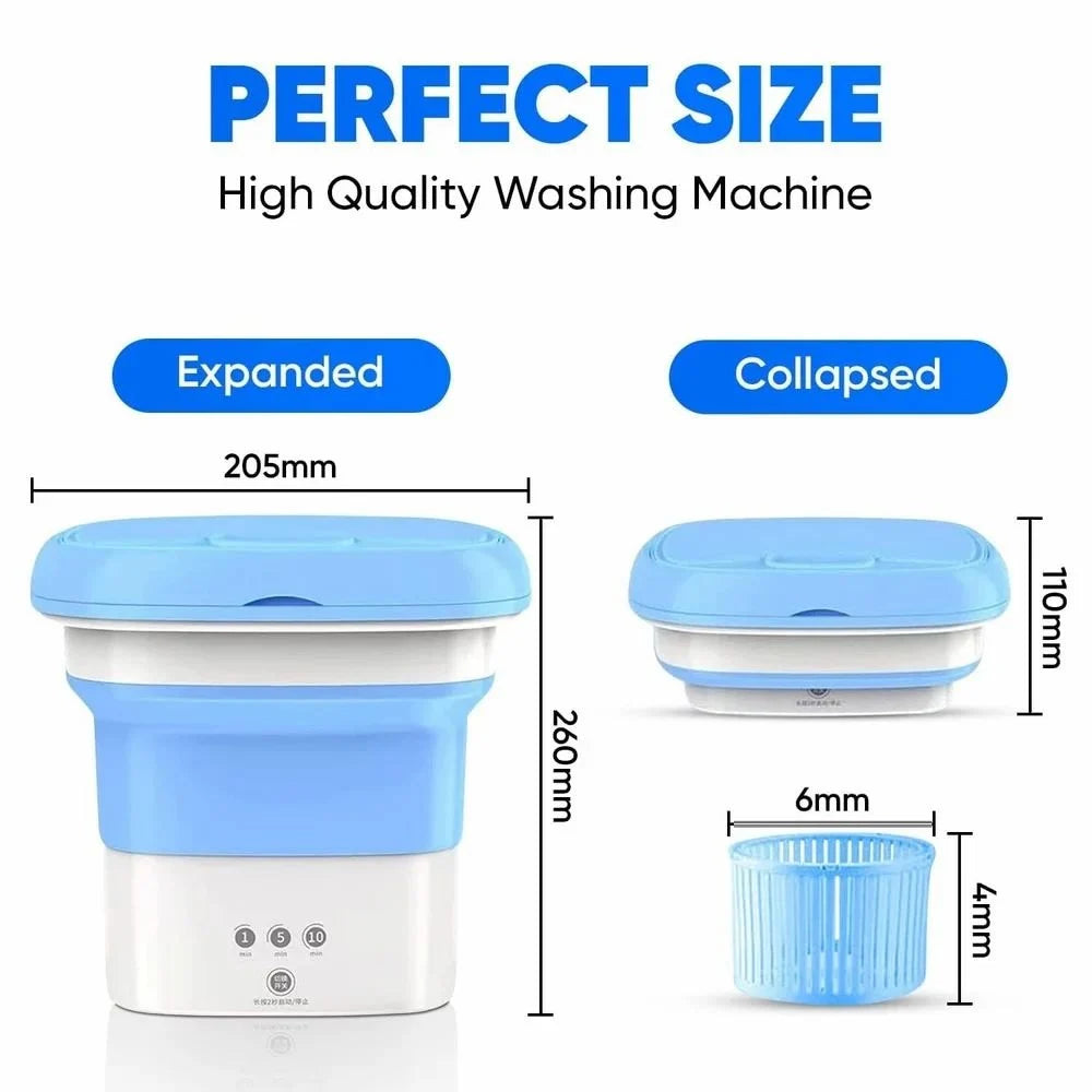Mini Foldable Washing Machine